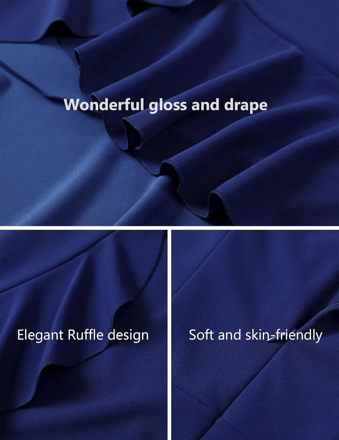 DRESSTELLS Women's Cocktail Dresses, Formal Wedding Guest High Low Graduation Party Evening Prom Dress 2025
