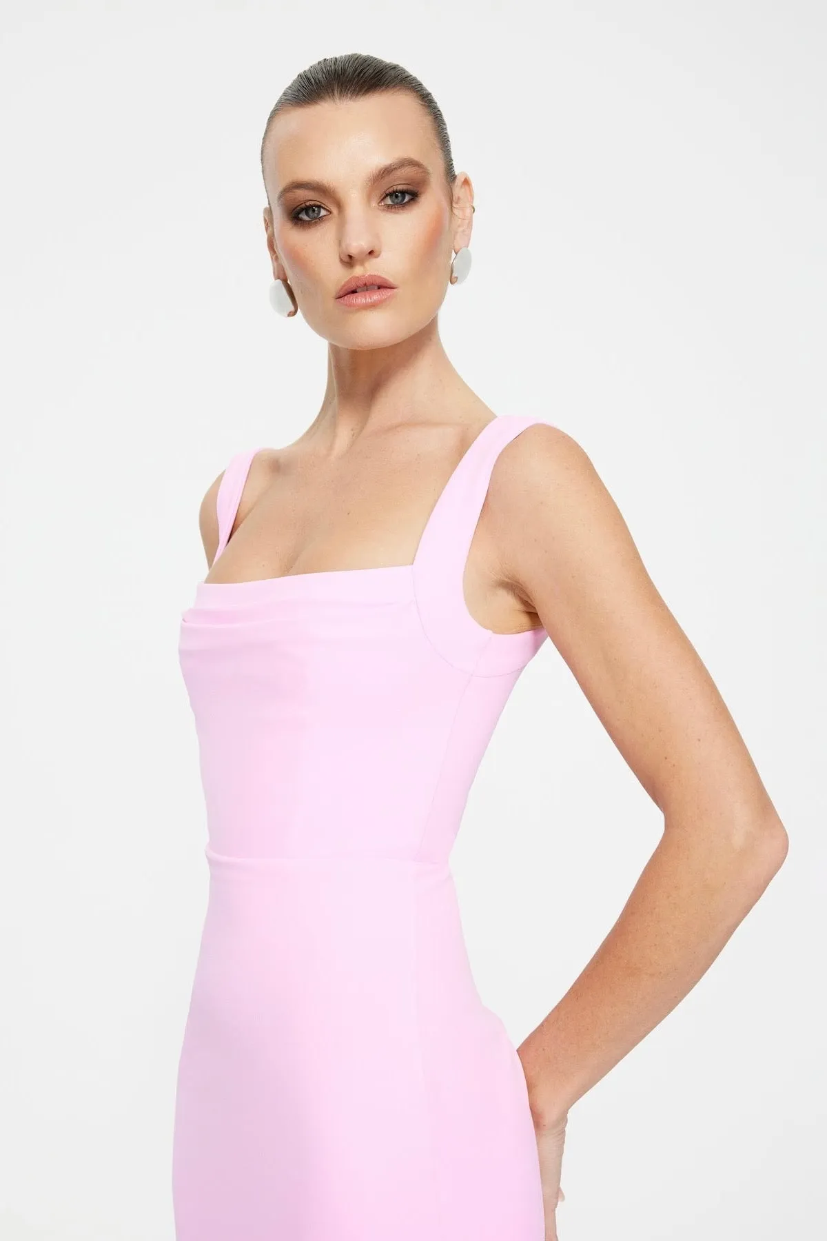 Effie Kats Marbella Gown - Taffy Pink