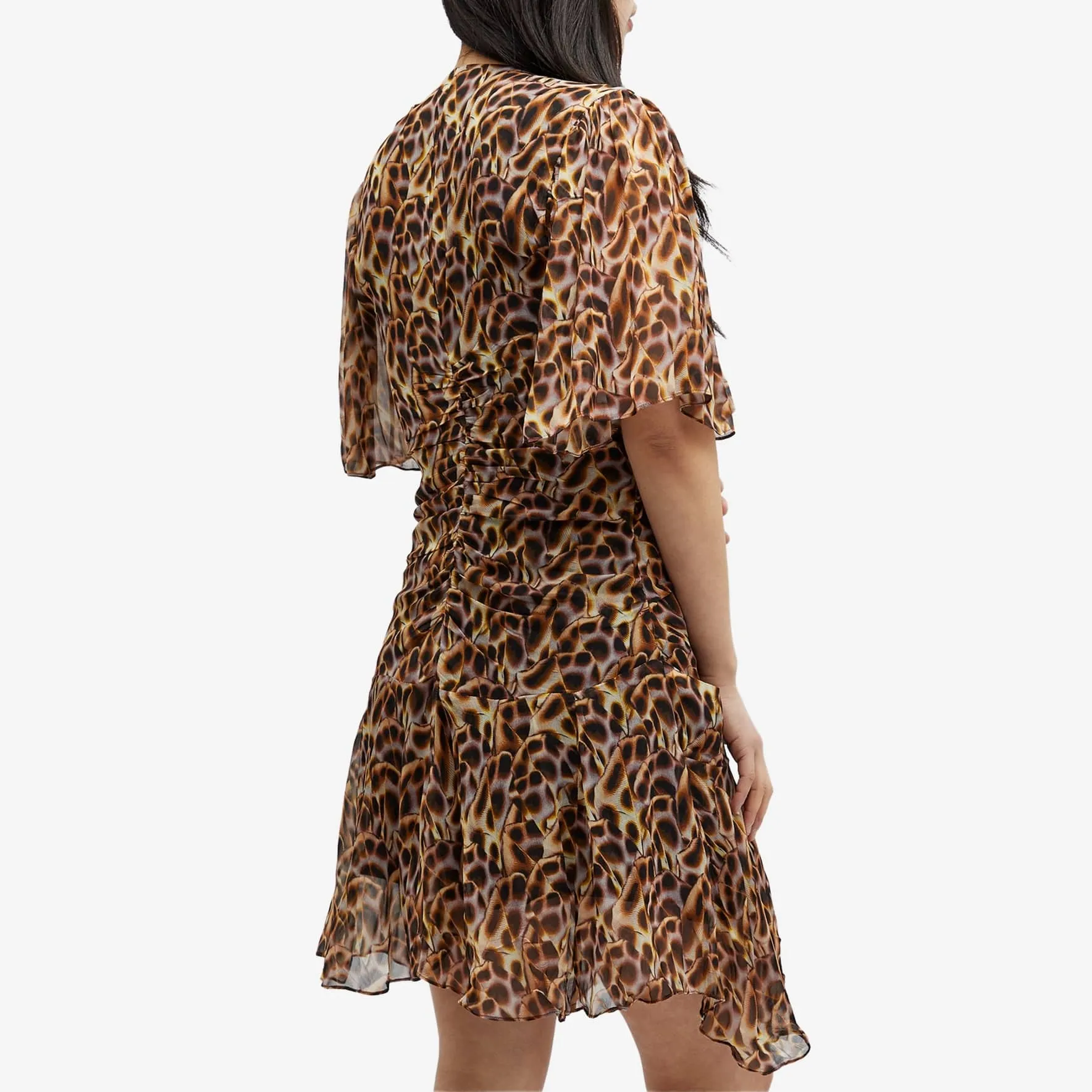 Isabel Marant Etoile Vivienne Printed dress, brown