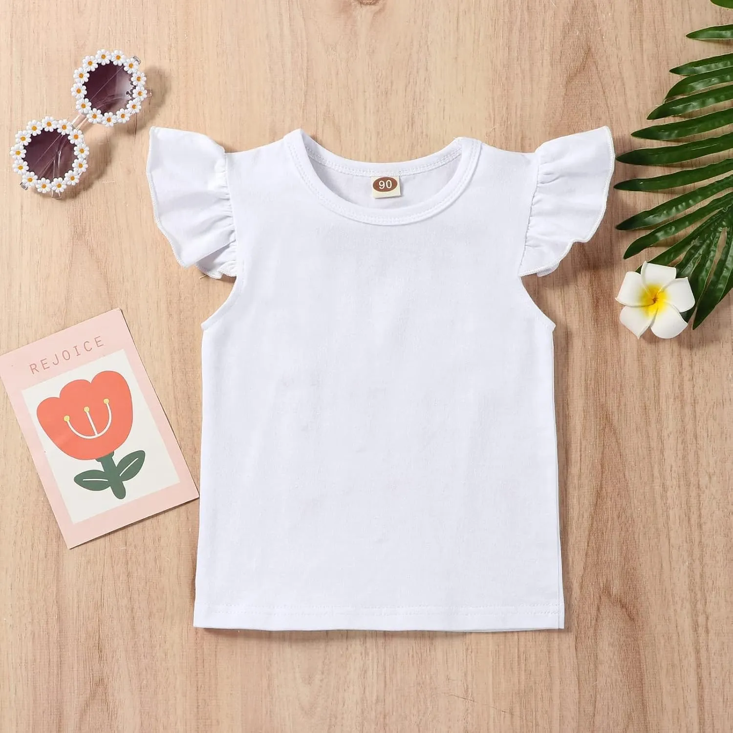 Toddler Kids Baby Girl Outfits Princess Vest Long Sleeve Shirt Top