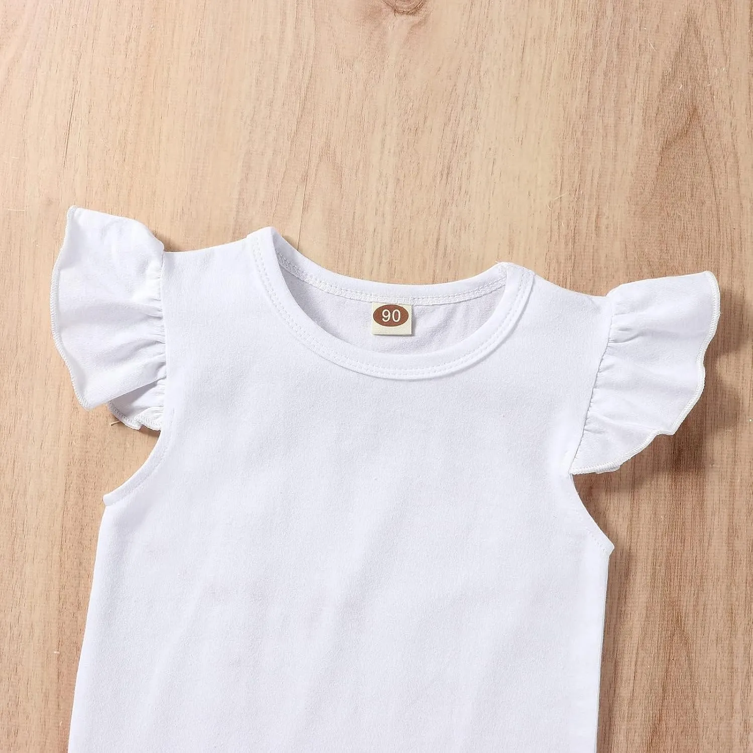 Toddler Kids Baby Girl Outfits Princess Vest Long Sleeve Shirt Top